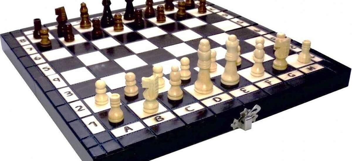 Gra planszowa Abino Szachy Drewniane