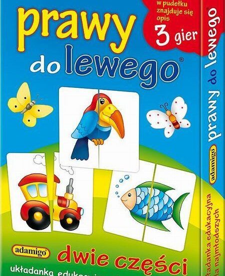Adamigo Prawy do lewego układanka edukacyjna