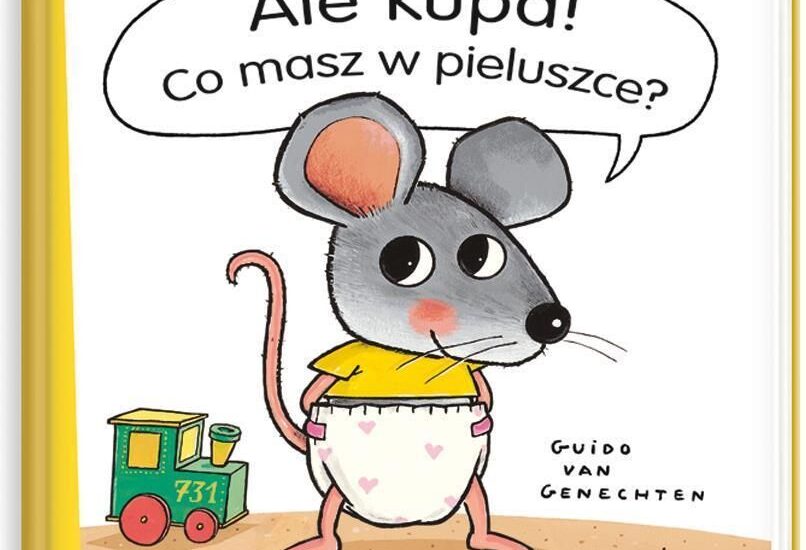 Ale kupa! Co masz w pieluszce?