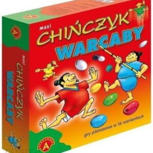 Gra planszowa Alexander Chińczyk Warcaby Maxi 0470