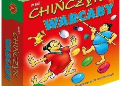 Gra planszowa Alexander Chińczyk Warcaby Maxi 0470
