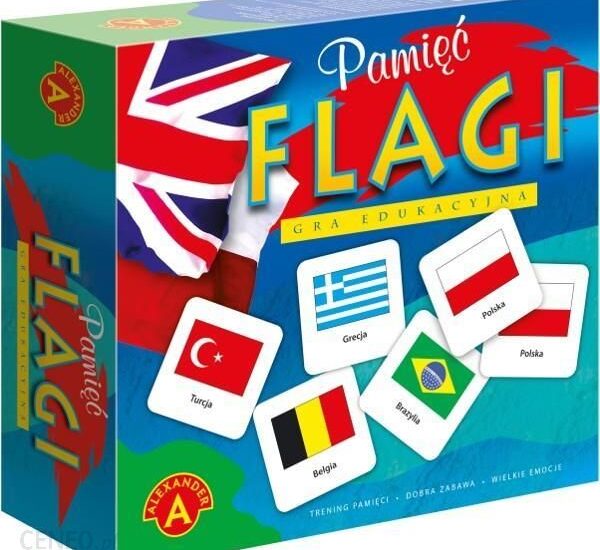 Gra planszowa Alexander Pamięć Flagi 0559