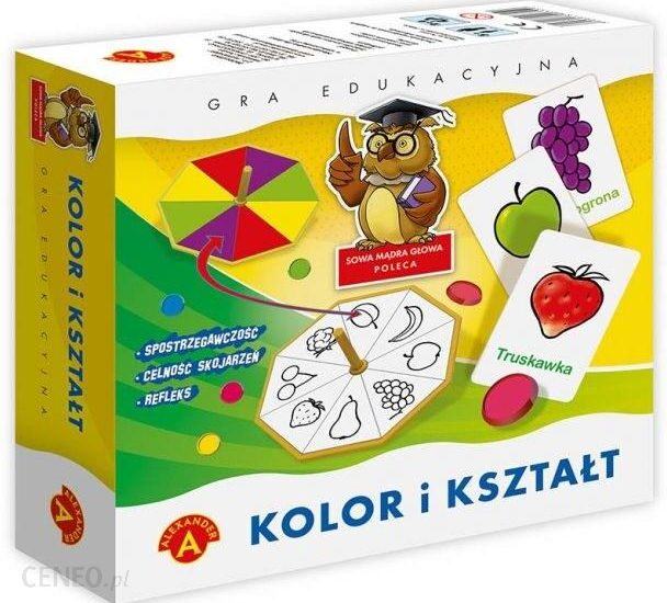 Alexander Sowa Mądra Głowa Kolor I Kształt 0397