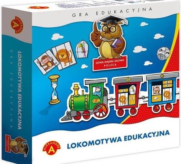 Alexander Sowa Mądra Głowa Lokomotywa Edukacyjna 0407