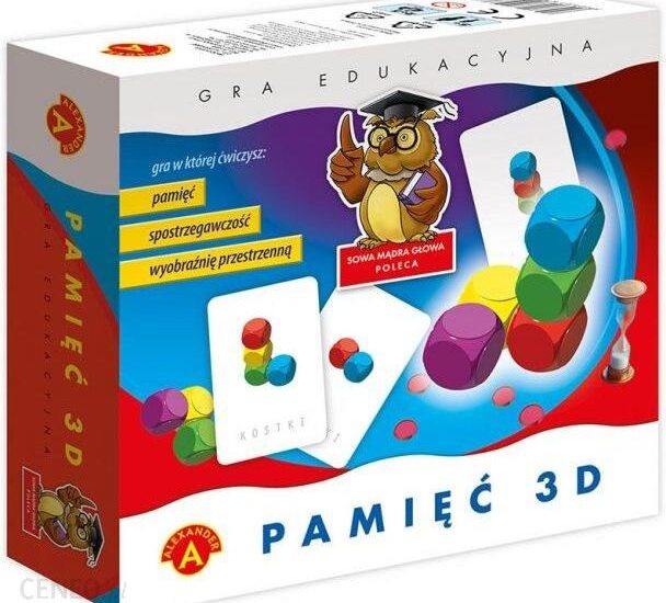 Alexander Sowa Mądra Głowa Pamięć 3D 0524