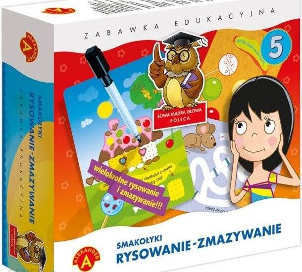 Alexander Sowa Mądra Głowa Smakołyki Rysowanie Zmazywanie 5. 0740