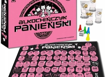 Gra planszowa Alkochińczyk Na Wieczór Panieński
