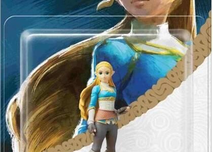 Amiibo The Legend of Zelda: Breath of The Wild - Zelda
