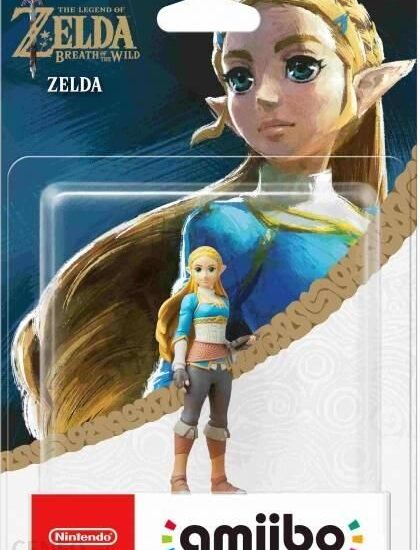 Amiibo The Legend of Zelda: Breath of The Wild - Zelda