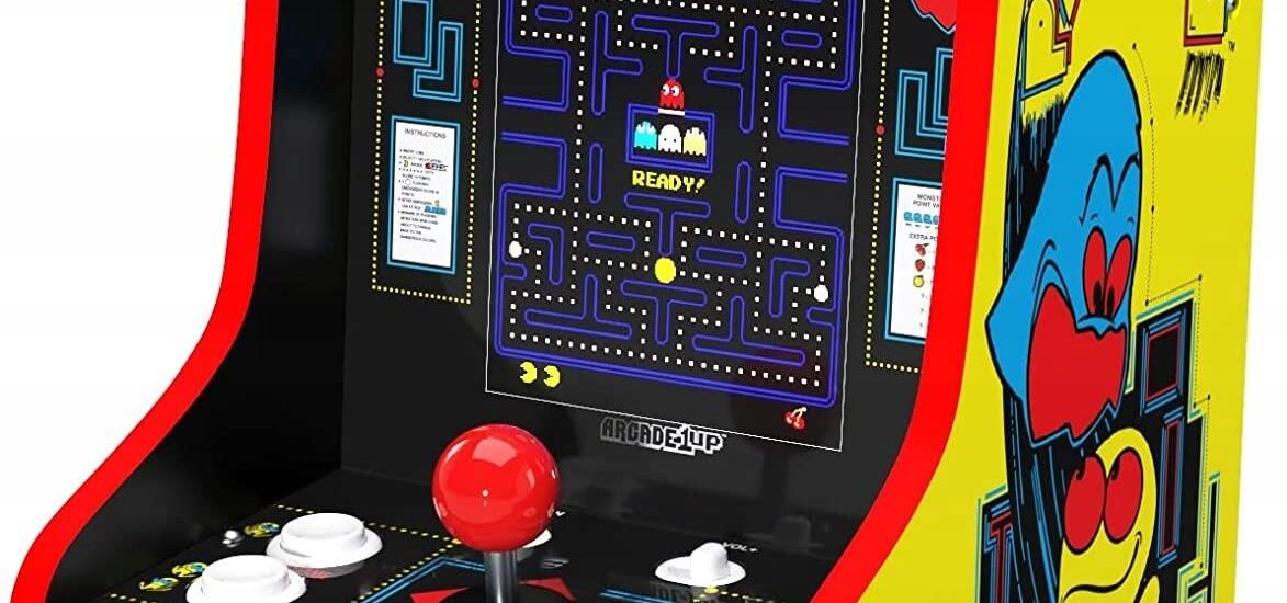 Konsola Arcade 1UP Stojący Automat Retro 5 gier PAC-MAN