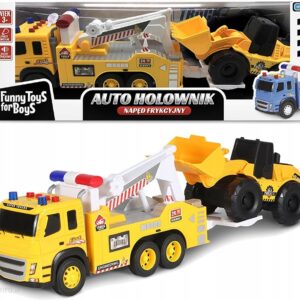Artyk Auto Holownik Toys For Boys Żółte
