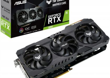 Asus RTX 3060 TUF GAMING OC 12G GDDR6 (TUFRTX3060O12GGAMING)