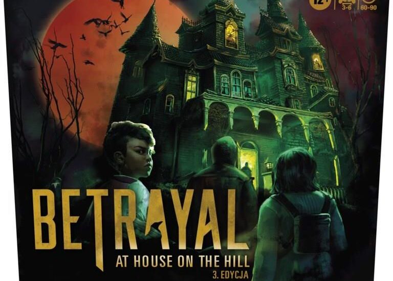 Gra planszowa Avalon Hill Betrayal at House on the Hill (edycja polska)
