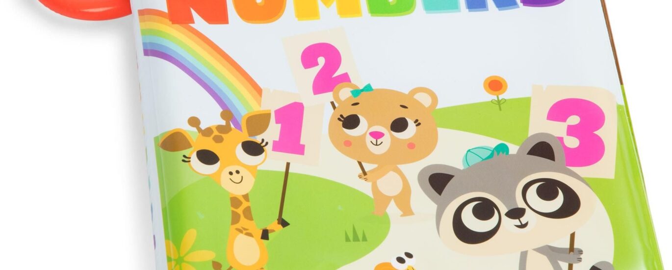 B.Toys Tub Time Books wodoodporna książeczka do kąpieli Cyfry