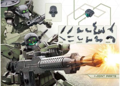 Bandai 30Mm 1/144 Option Parts Set 4