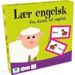 Barbo Toys Play with English Words (wersja duńska)