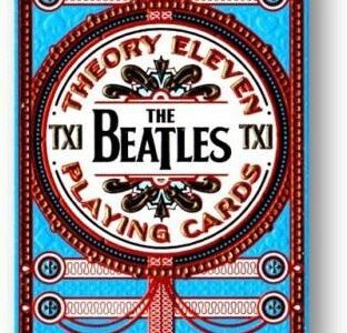 Bicycle Karty The Beatles Talia Niebieska