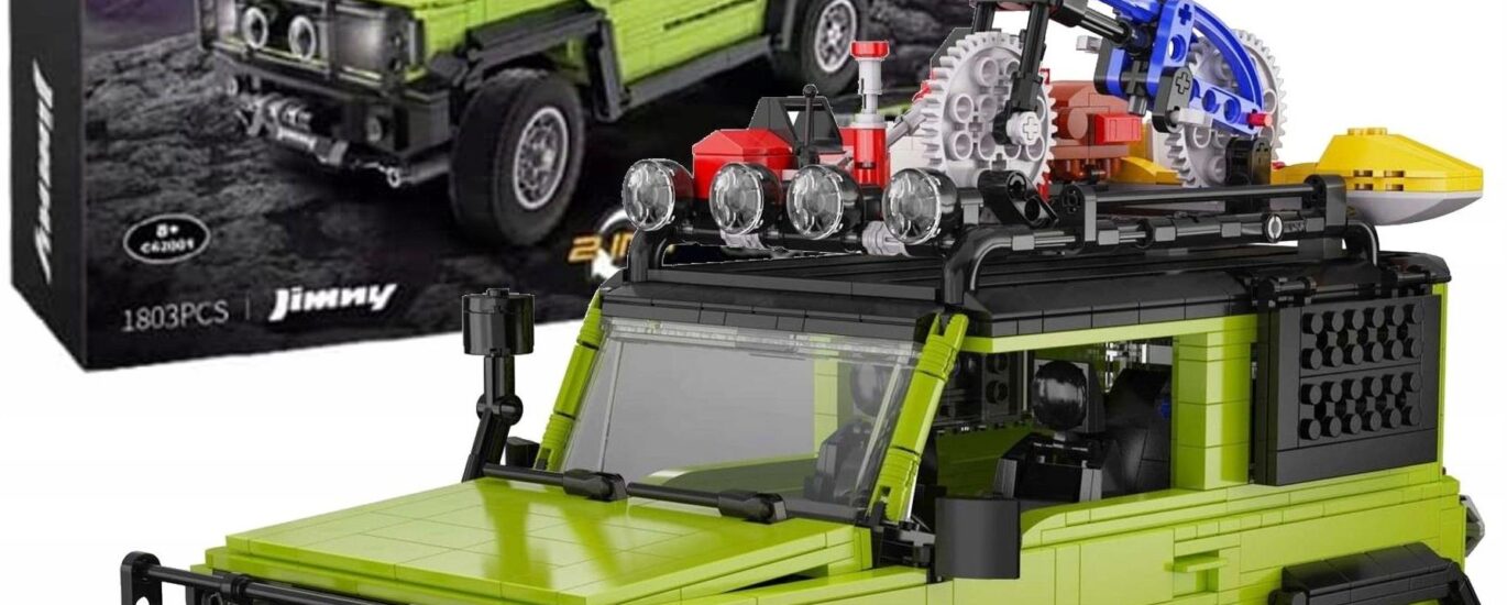 Cada Klocki Auto Samochód Terenowy 2W1 1803El