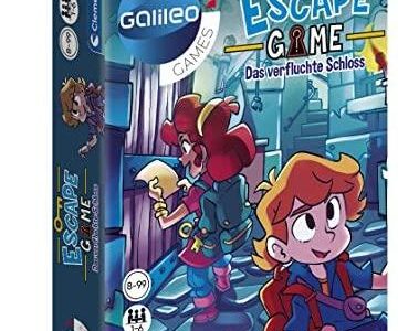 Clementoni Galileo Escape Game Das verfluchte Schloss 59225 (wersja niemiecka)