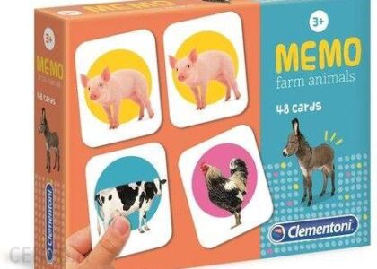 Clementoni Memo Zwierzęta Na Farmie