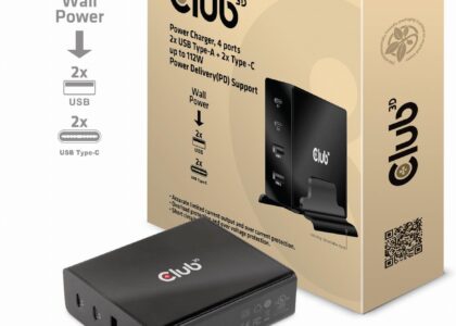 Club 3D Ładowarka Club3D CAC-1904 (4 ports