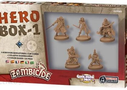 Gra planszowa CMON Zombicide Black Plague Hero Box-1