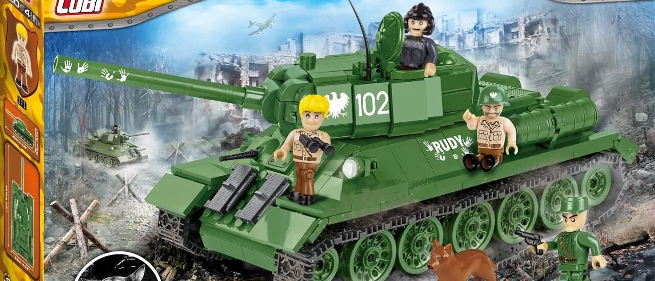 Cobi Small army klocki T34/85 Rudy 530el. 2486