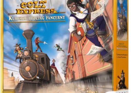 Gra planszowa Colt Express: Kurierzy i pociąg pancerny