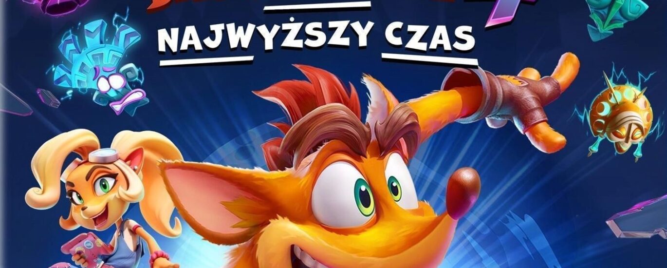 Crash Bandicoot 4 Najwyższy Czas (Gra PS4)