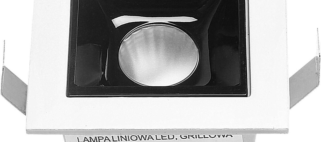 Decorativi Lampa Liniowa Led Wpuszczana Podtynkowa 2W 4000K Biała (575)