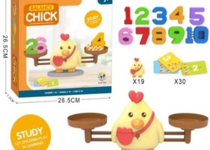 DK Nauka Liczenia Waga Szalkowa Kurczak Chick Balance