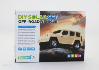 Dk Zabawka Solarna Samochód Auto Off Road Zestaw Do Samodzielnego Złożenia