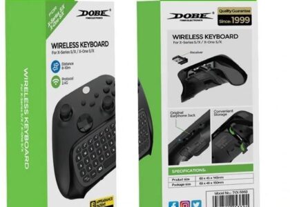 Dobe TYX586B Bezprzewodowa klawiatura do pada Xbox One S X