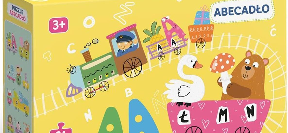Dodo Puzzle Pociąg Abecadło (Wersja Polska) Dop300149