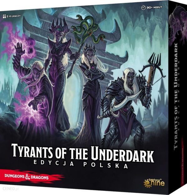 Gra planszowa Dungeons & Dragons: Tyrants of the Underdark