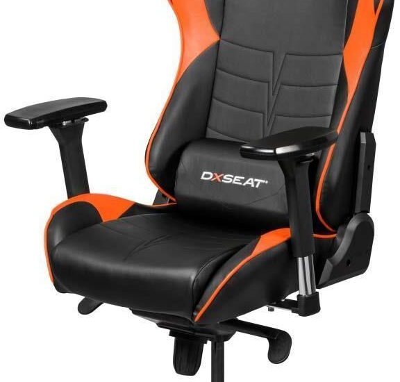 DXseat V75/XO Czarno Pomarańczowy V75XO