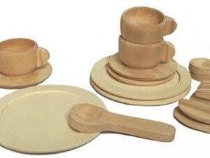Egmont Toys Drewniany Zestaw Obiadowy - Zabawka