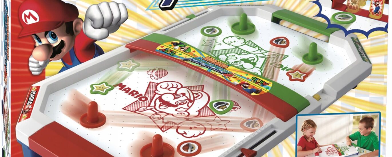 Epoch Super Mario Air Hockey