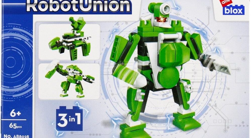 Euro Trade Alleblox Klocki Konstrukcyjne Robot 65El