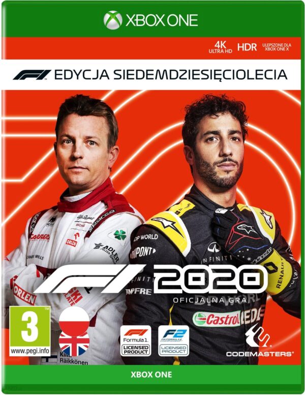 F1 2020 - Edycja Siedemdziesięciolecia (Gra Xbox One)