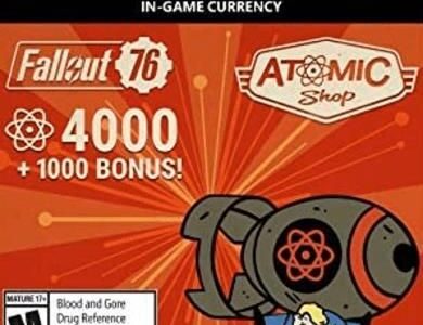 Fallout 76 - 4000 (+1000 Bonus) Atoms (Xbox)
