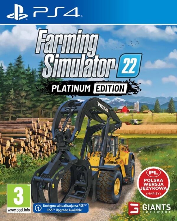 Farming Simulator 22 Edycja Platynowa (Gra PS4)