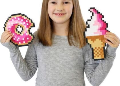 Fat Brain Toys Puzzelki Pixelki Jixelz 700El. Słodkości