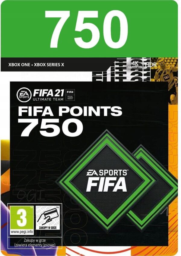FIFA 21 Ultimate Team - 750 FUT Points (Xbox)