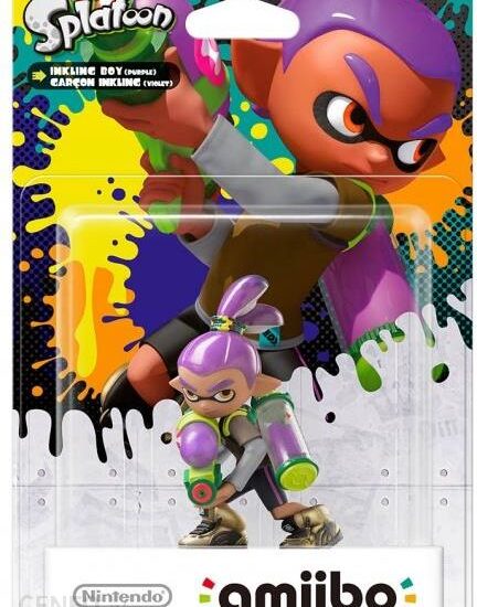 Figurka Amiibo Splatoon Purple Boy