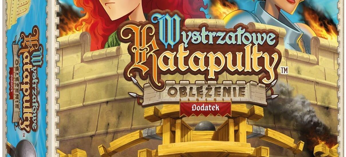 Gra planszowa FoxGames Wystrzałowe Katapulty. Oblężenie
