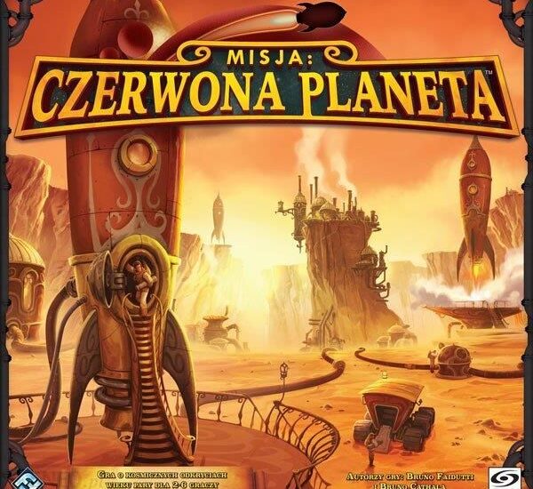 Gra planszowa Galakta Misja Czerwona Planeta
