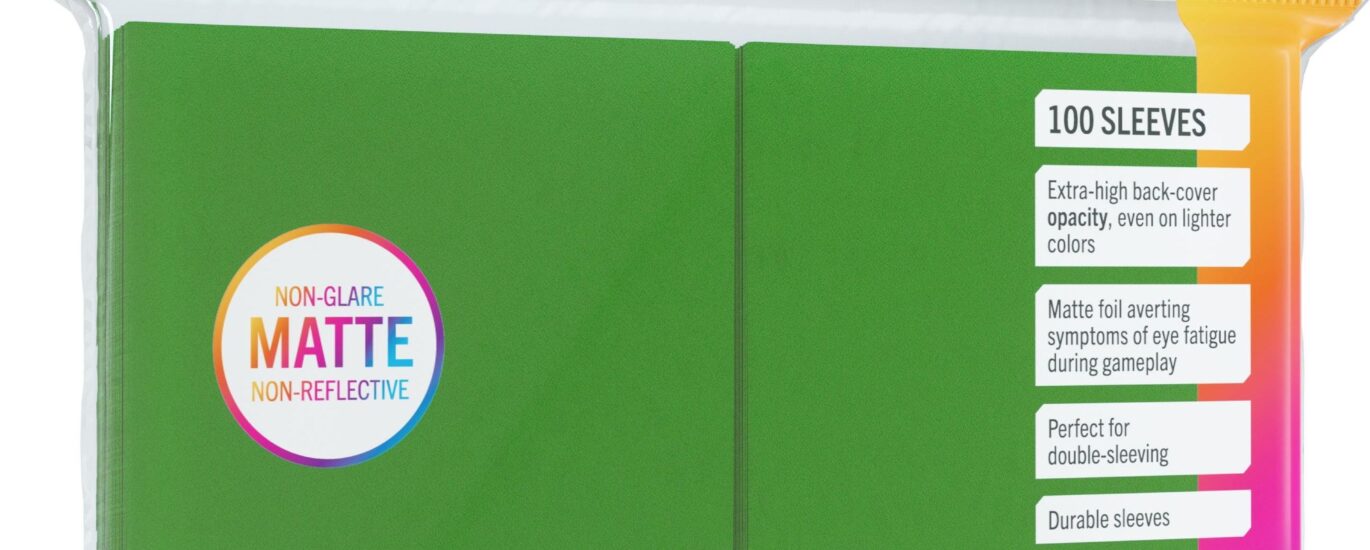Gamegenic: Matte Prime CCG Sleeves (66x91 mm) Green 100 szt.