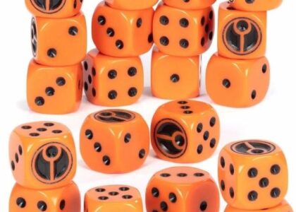 Games Workshop Warhammer 40k Kill Team T'au Empire Dice Set