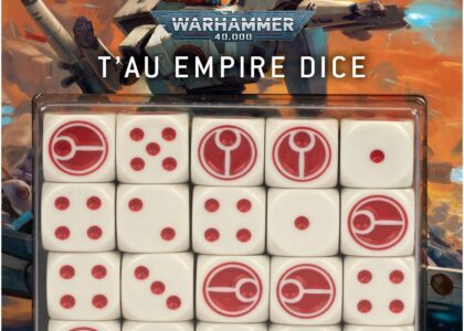 Games Workshop Warhammer 40k Tau Empire Dice